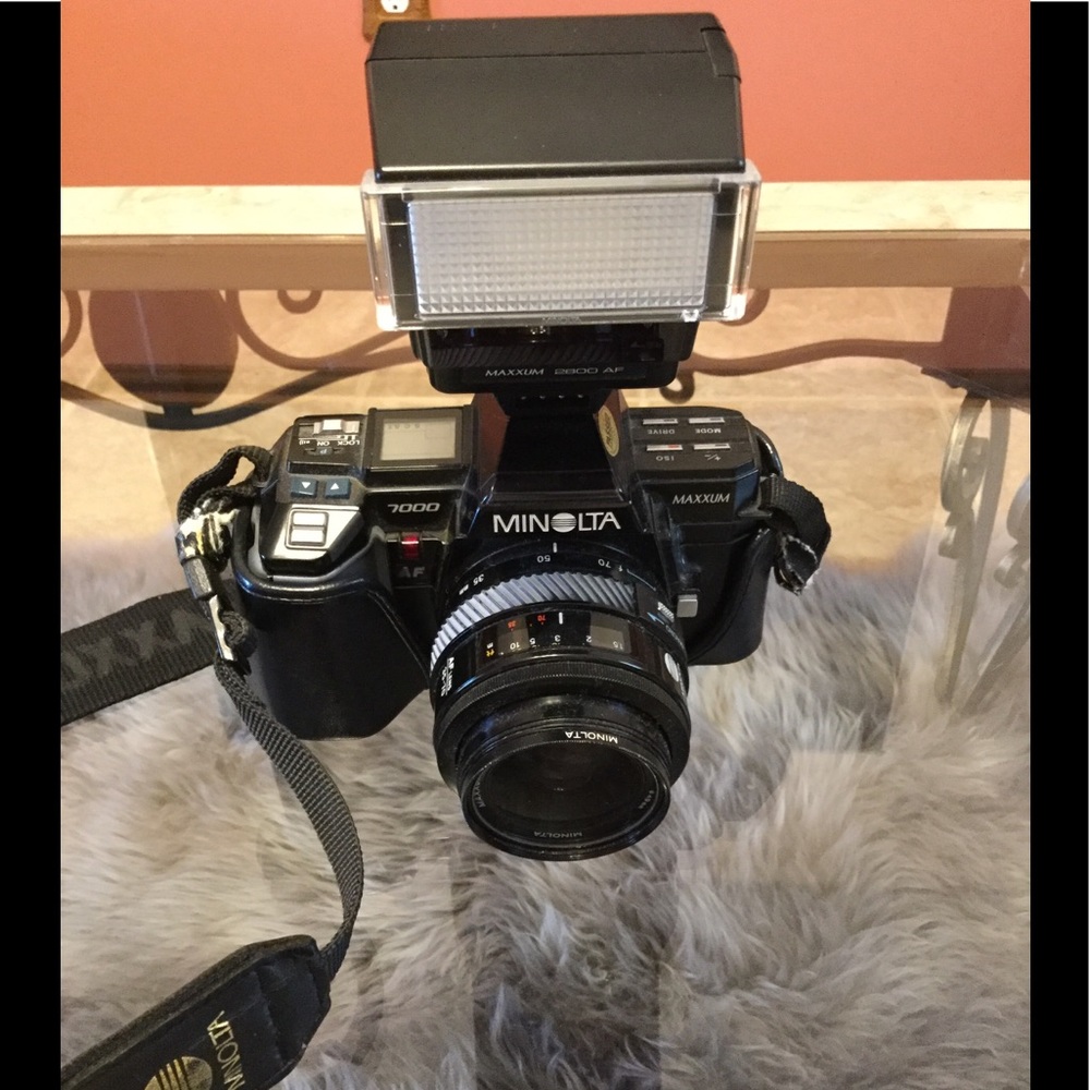 Antique 35mm Minolta camera